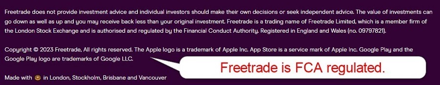 Freetrade Regulation Freetrade Regulation